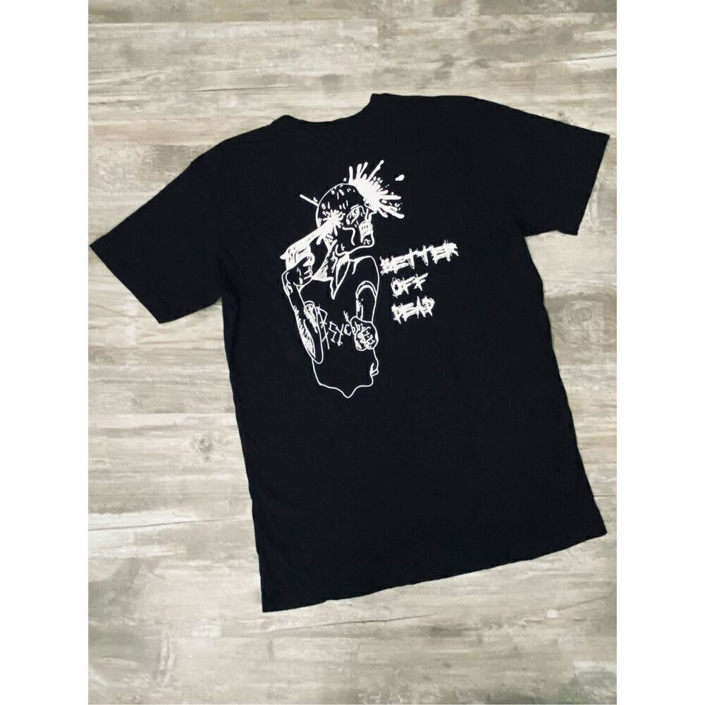 Psych T-Shirt Better Off Dead Black Men’s Size Large
